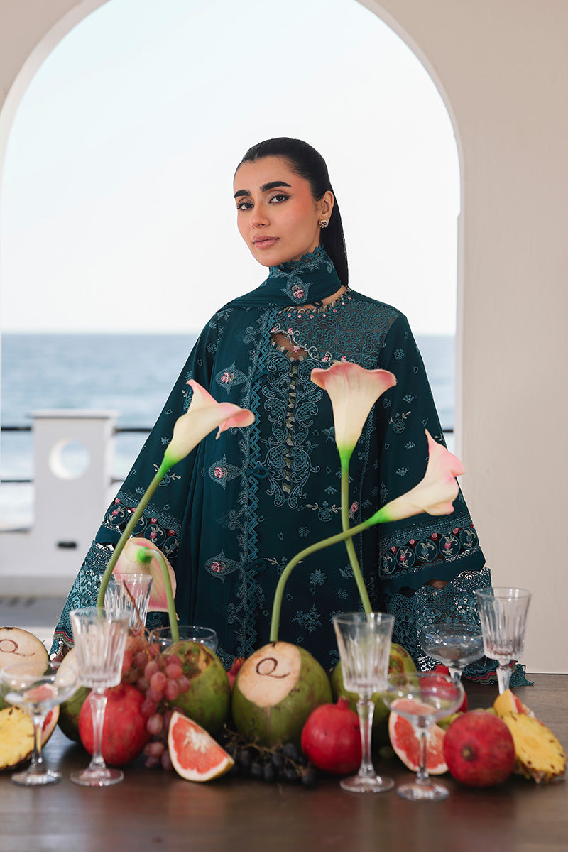 Qalamkar | Sahil Luxury Lawn 26 | SA-04 ELIF