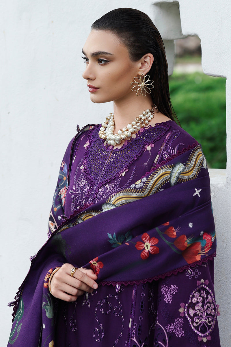 Qalamkar | Q Linen 25 | KL-15 IRIS