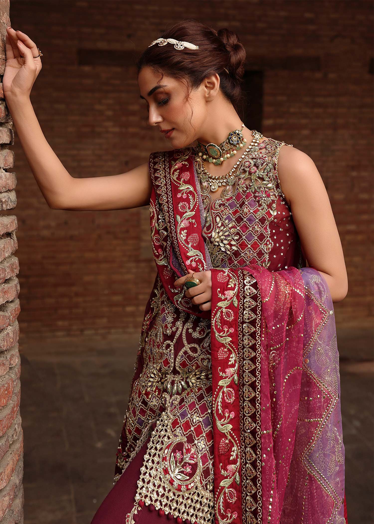 Crimson | Jhilmil Wedding Formals | NAZO