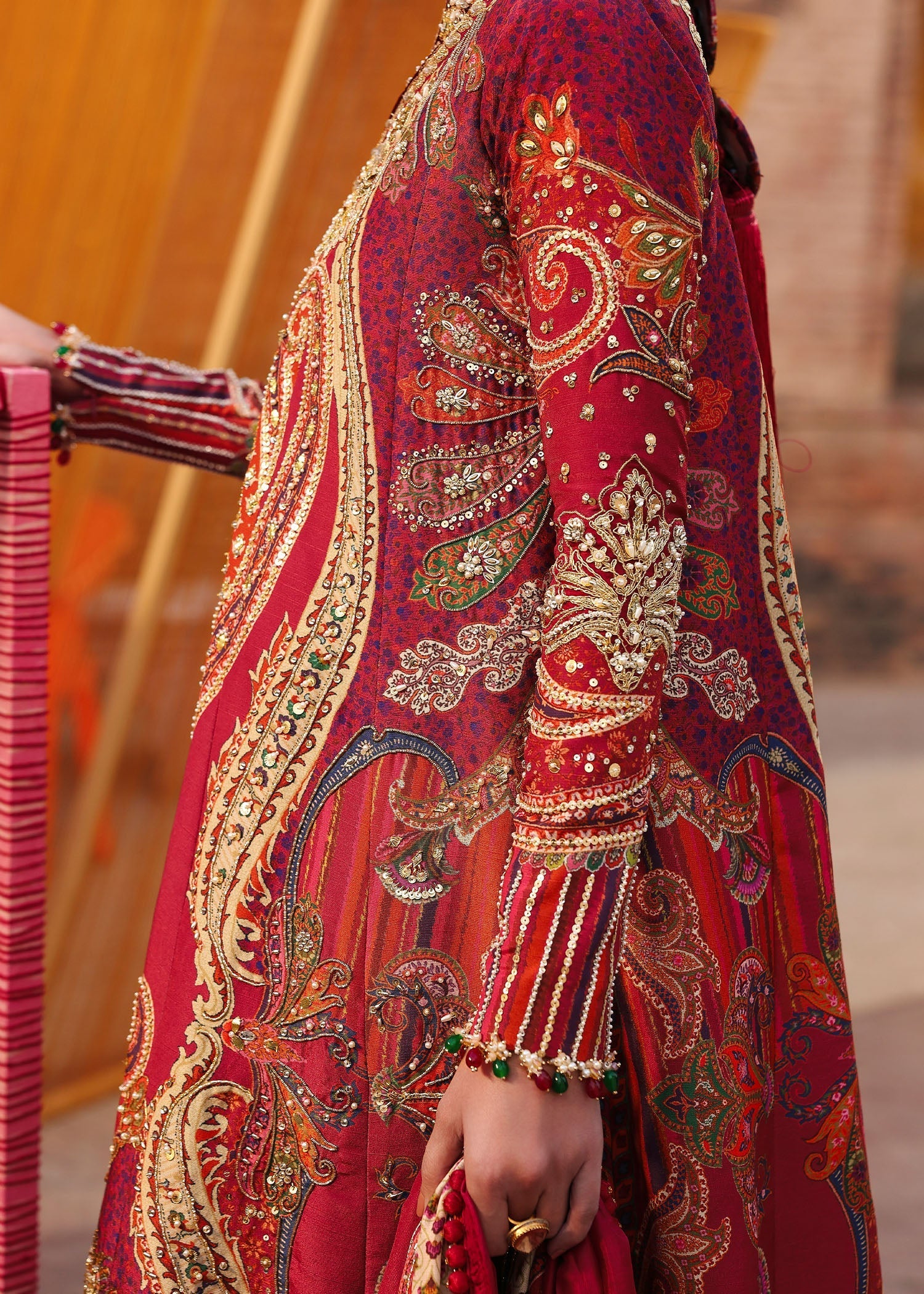 Crimson | Jhilmil Wedding Formals | DAMINI