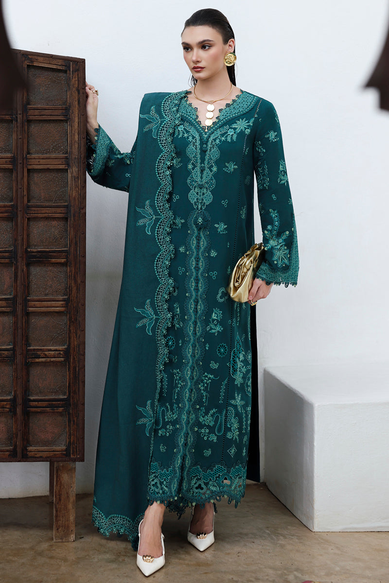 Qalamkar | Q Linen 25 | KL-11 MEADOW
