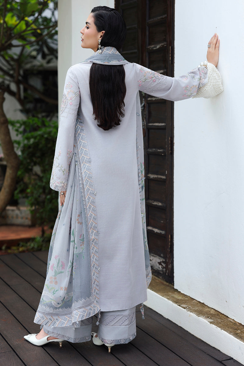 Qalamkar | Q Linen 25 | KL-02 HAZE
