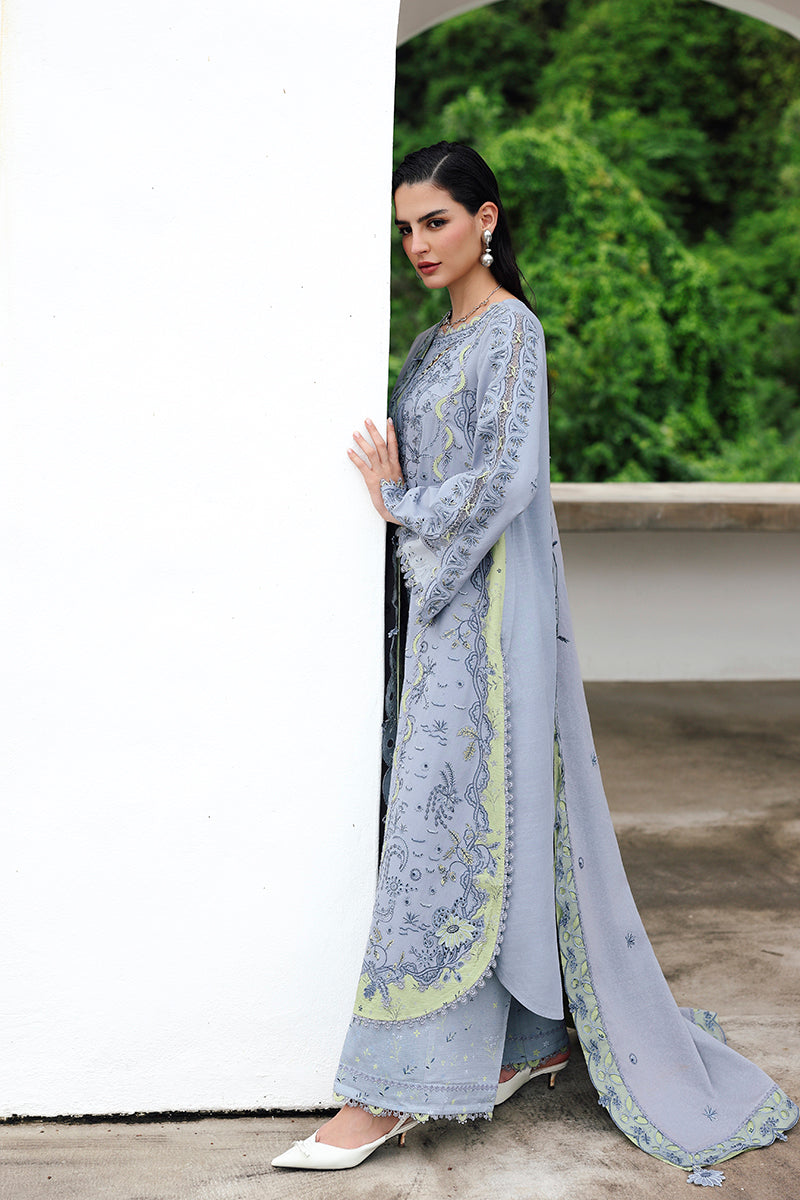 Qalamkar | Q Linen 25 | KL-13 SAAHIL