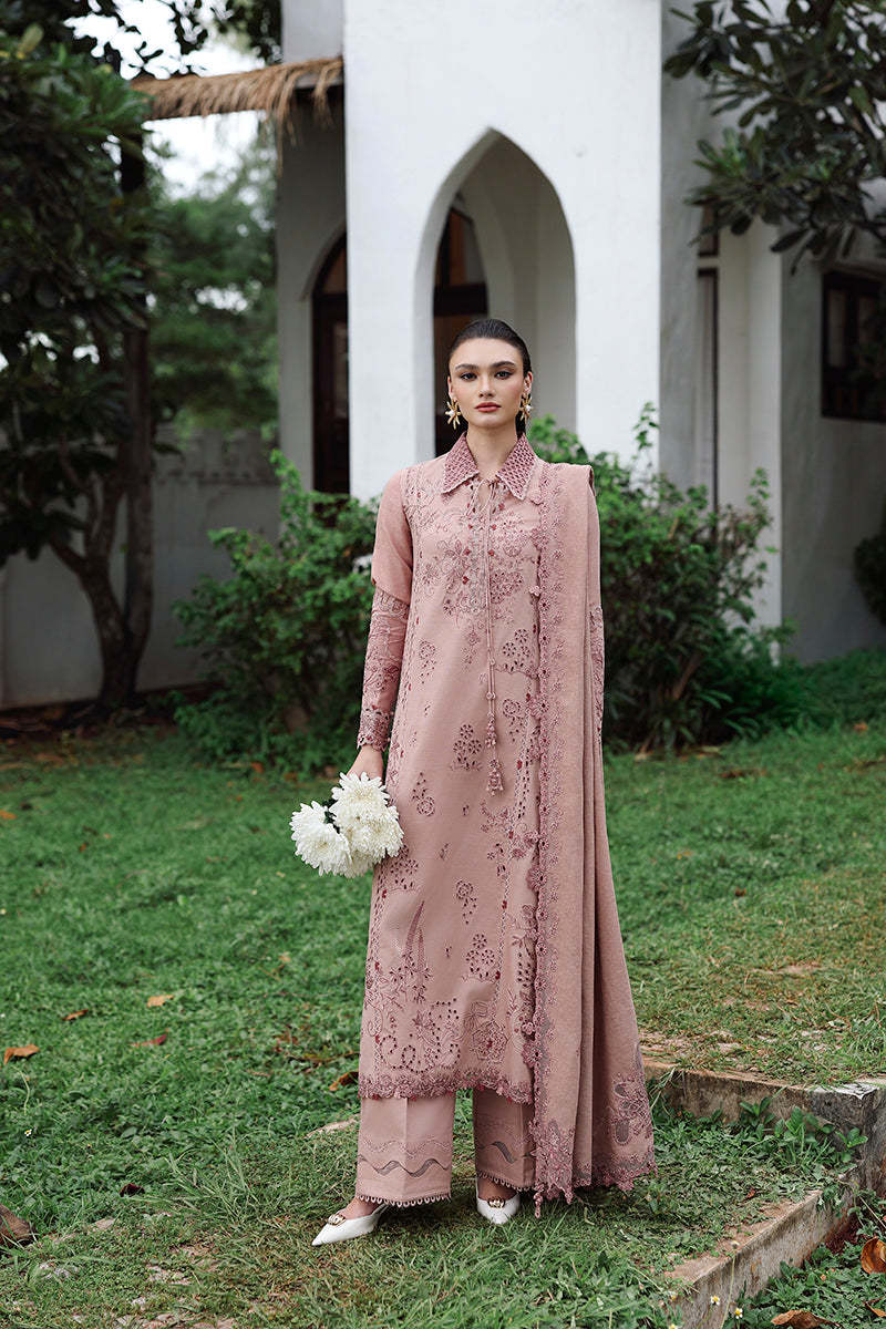 Qalamkar | Q Linen 25 | KL-08 VEIL