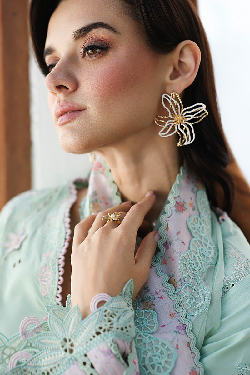 Qalamkar | Chikankari Eid Edit 26 | CM-08 SEREN