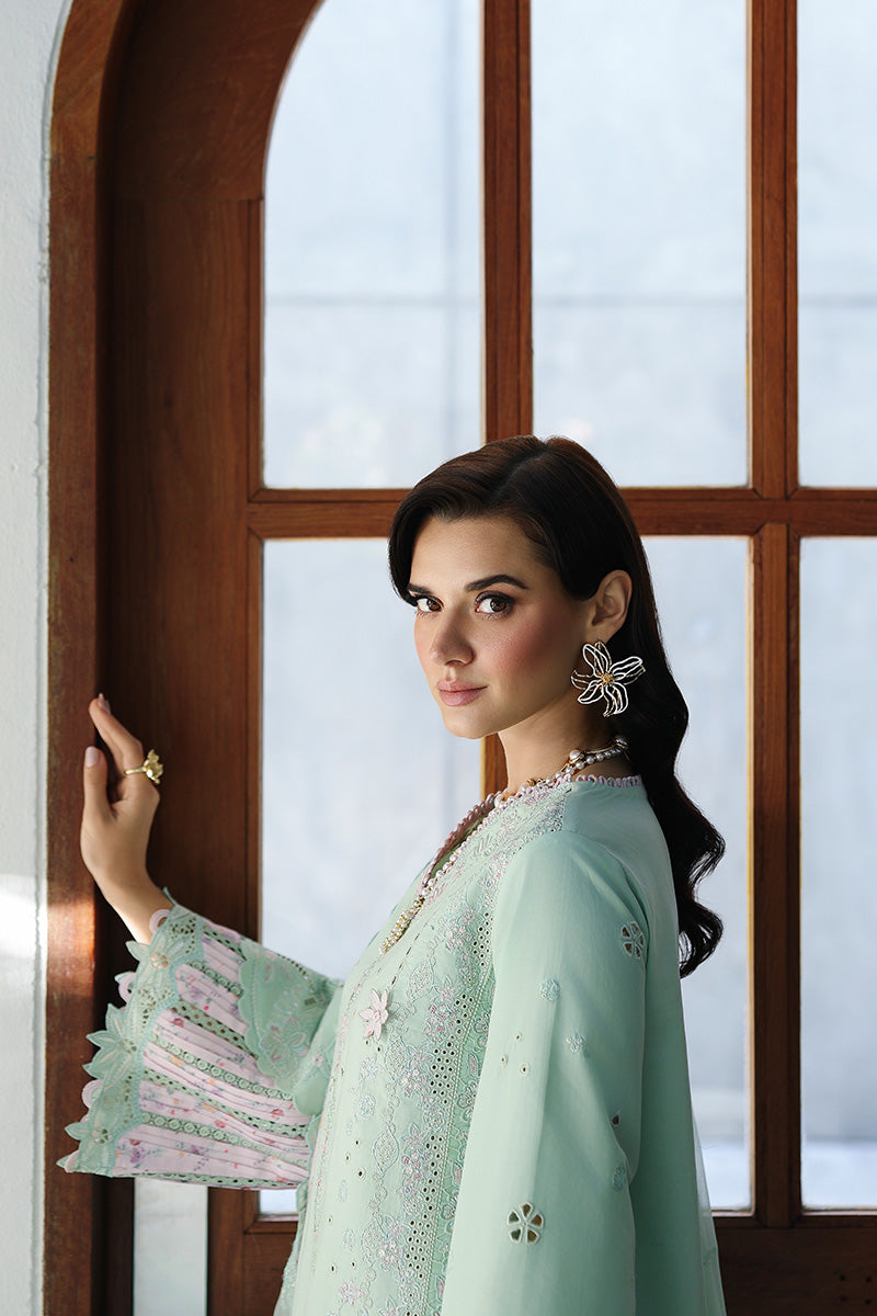 Qalamkar | Chikankari Eid Edit 26 | CM-08 SEREN