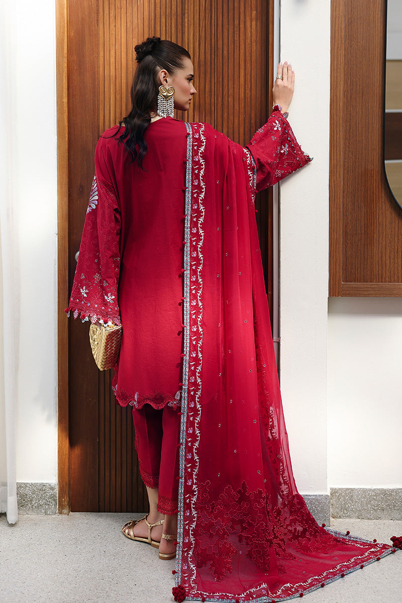 Qalamkar | Chikankari Eid Edit 26 | CM-03 RUBY