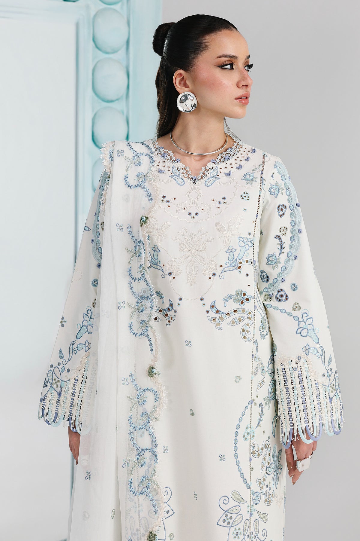 Qalamkar | Festive Lawn 26 | QFL-03 IRMIN