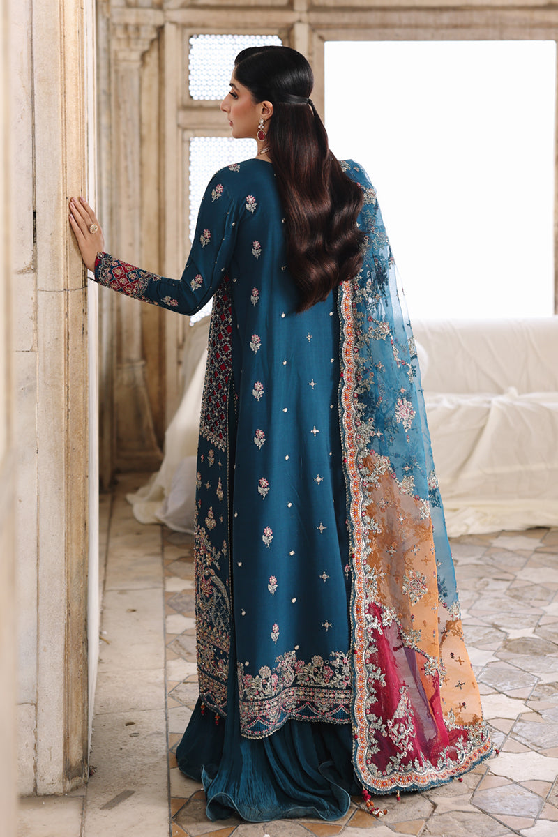 Qalamkar | Shadmaani Formals 25 | RH-02 NEELAM