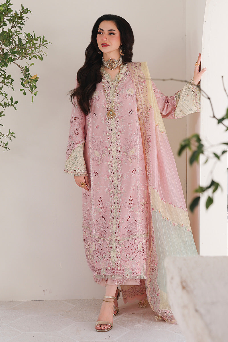 Qalamkar | Sahil Luxury Lawn 26 | SA-09 HANIYA
