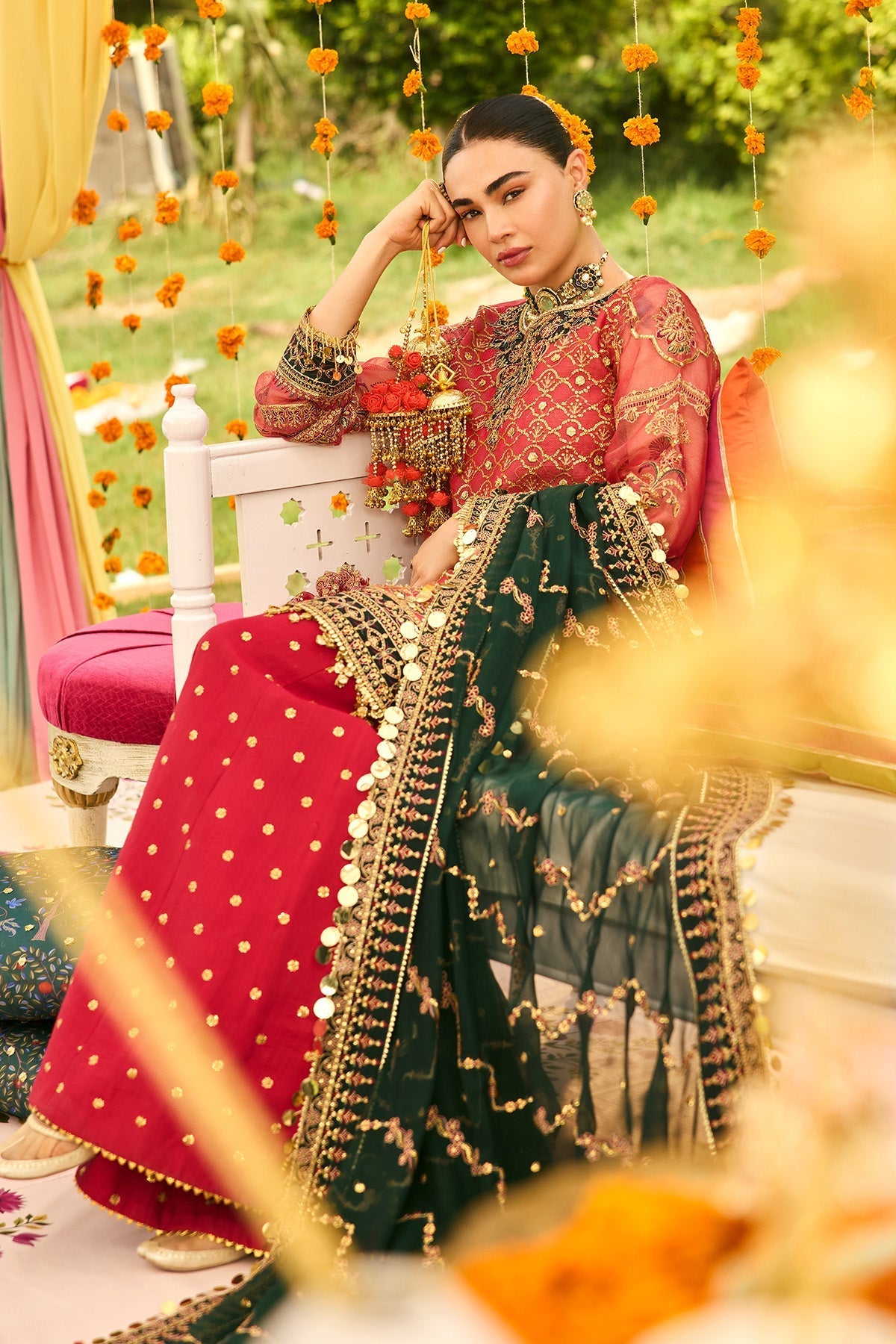 Alizeh | Shehnai The Festive Edit | AF-ZN-2216-Ghoomar