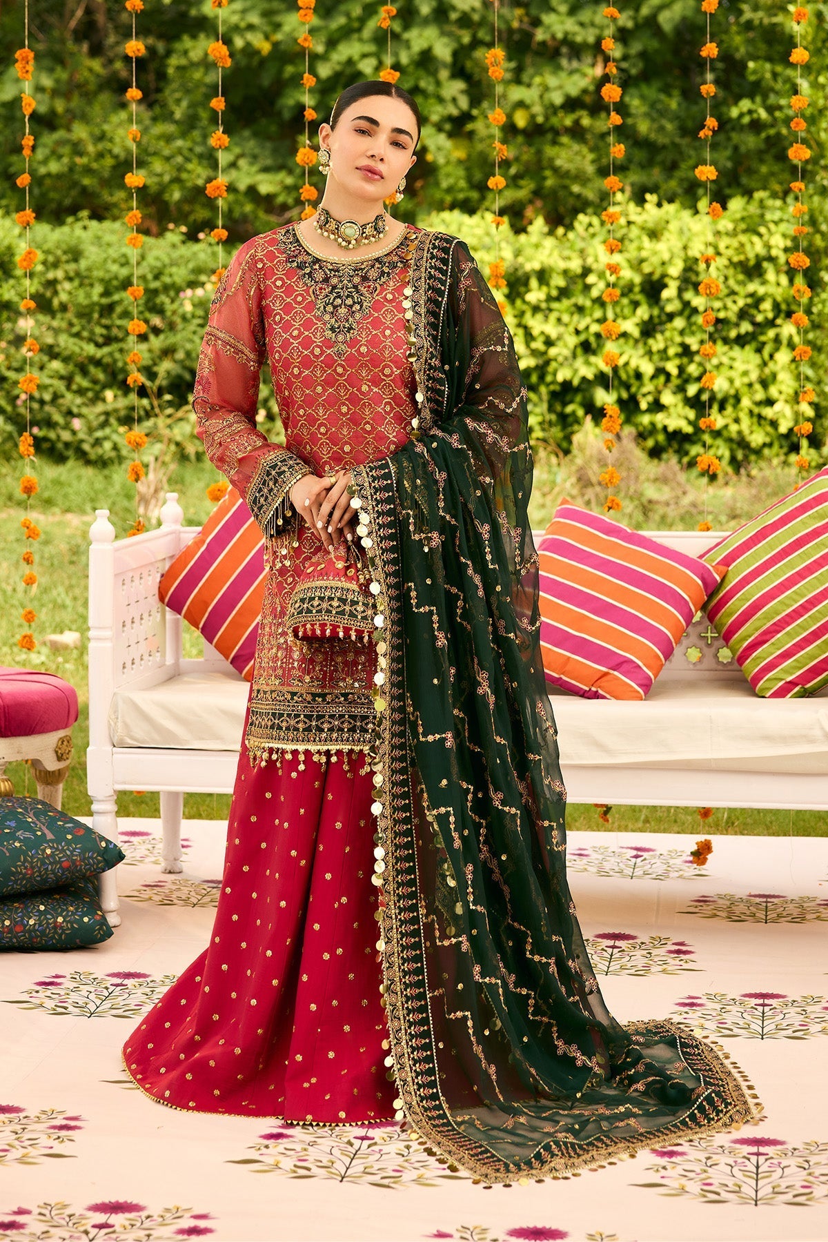 Alizeh | Shehnai The Festive Edit | AF-ZN-2216-Ghoomar