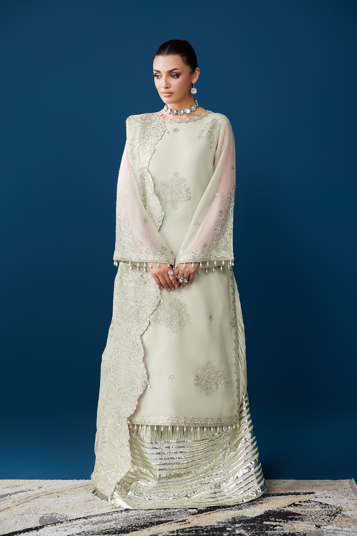Alizeh | Dua Formals 26 | AF-DUA-3036-Dew Drop