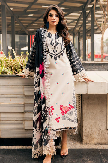 Charizma | Infinity Lawn | 3-PC Unstitched Embroidered Lawn Collection IN6-04