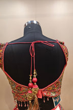 Pink Lehenga with Extensive Intricate Embroidery - Designer Bridal Ensemble