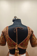 Luxurious Multi-Toned Red Lehenga with Elaborate Floral Embroidery - Designer Ethnic Wear