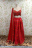 Classic Bright Red Lehenga - Traditional Designer Bridal Wear