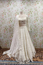 Beautiful zari work lehenga