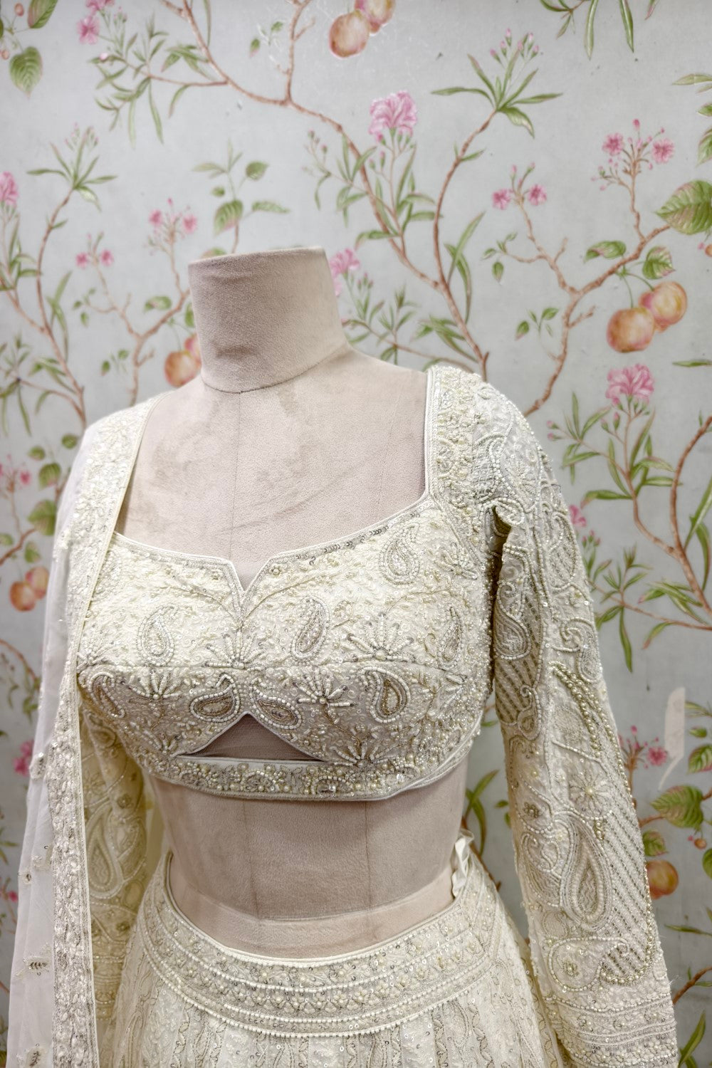 Beautiful zari work lehenga