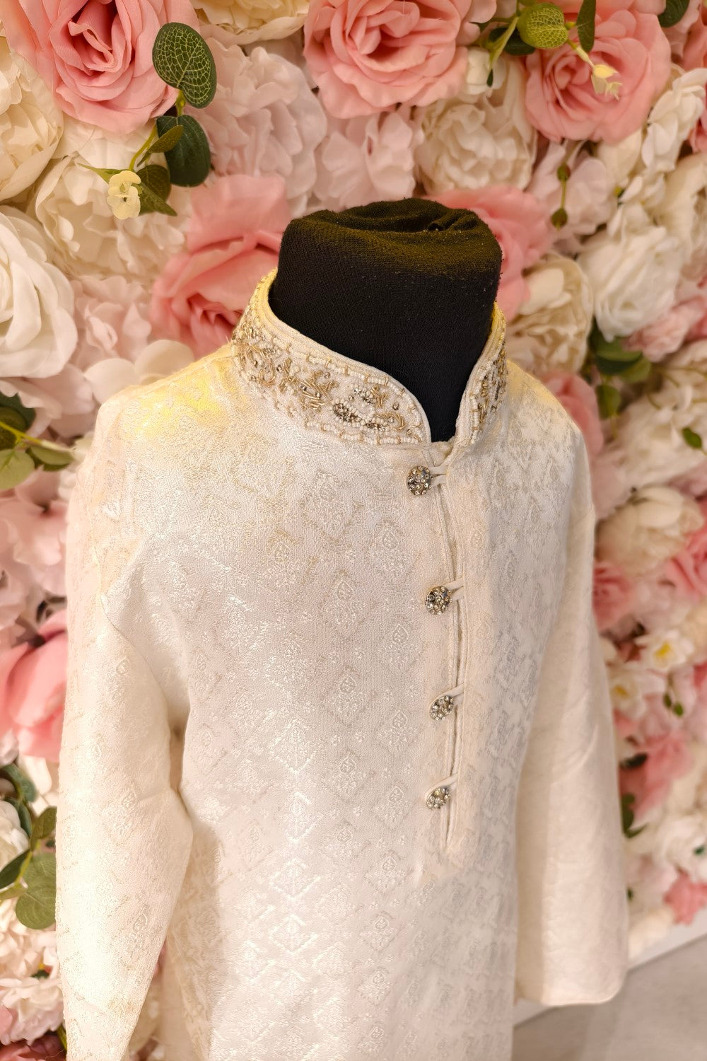 Radiant in Ivory – Graceful Kidswear for Cherished Moments Secondary image