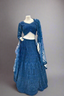 Enchanting Midnight Blue Net Lehenga with Intricate Handwork.