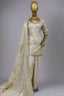 White banarasi  sharara suit