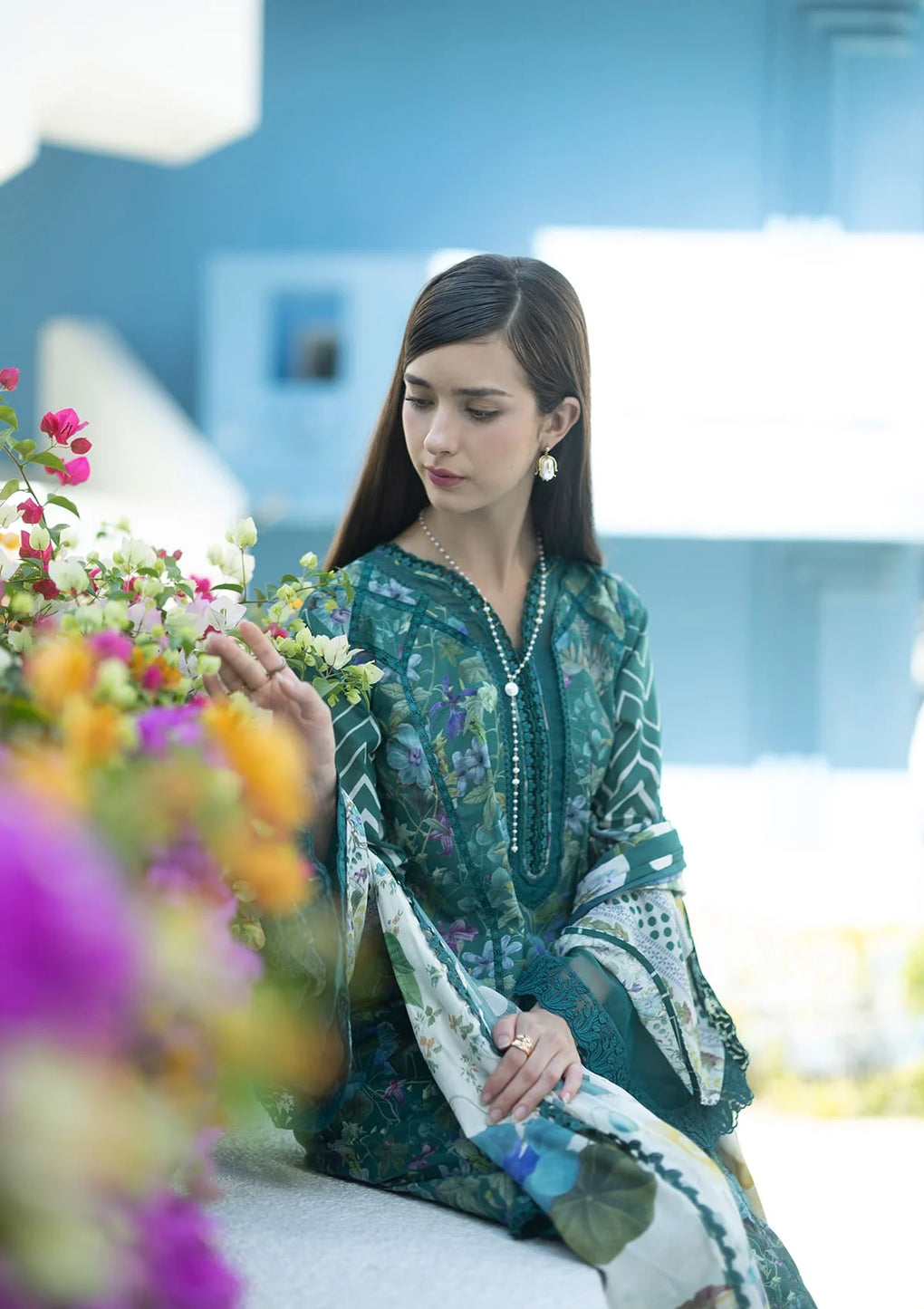 Elaf Premium | Prints Collection 26 | EPN-9A PEACOCK