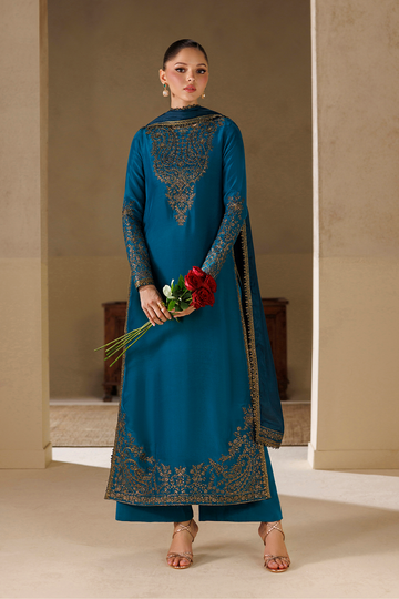 Iznik | Formals ‘26 | UE-731 Embroidered Ramen Silk