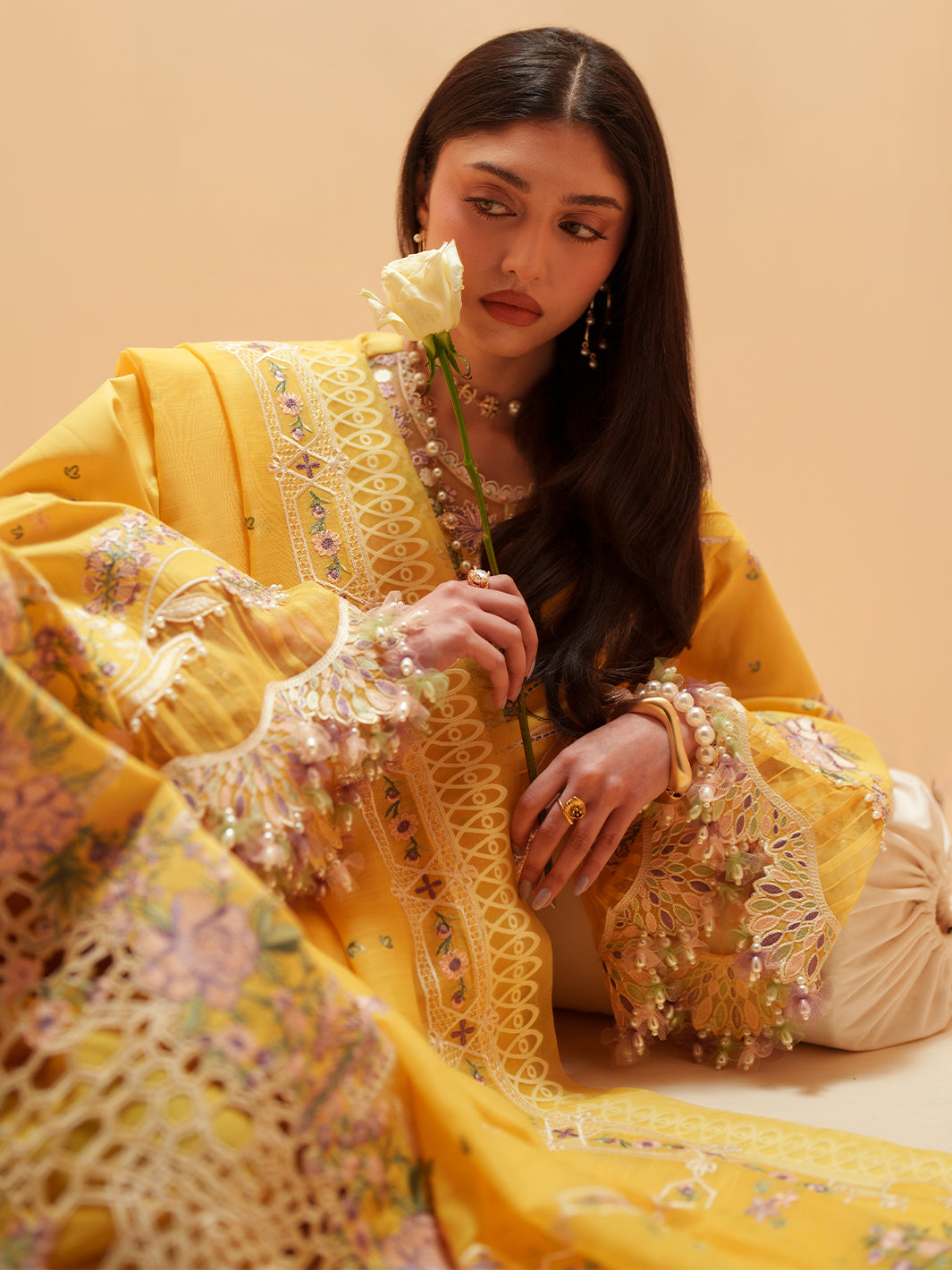 Bin Ilyas | Mashriq Luxury Lawn 26 | D-111-A