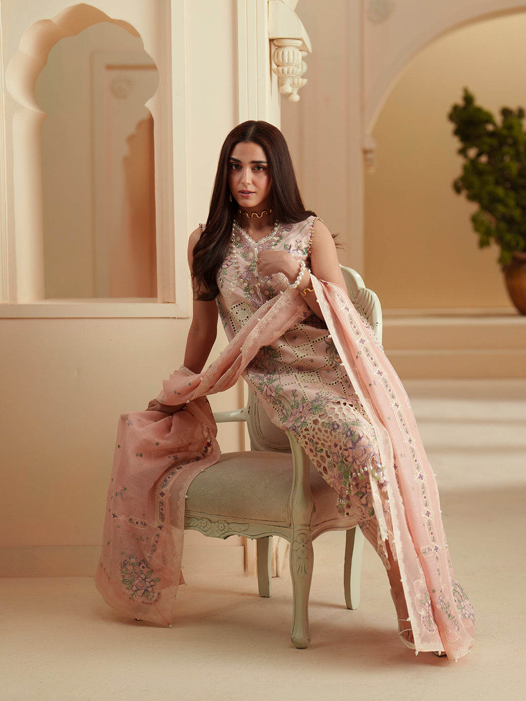 Bin Ilyas | Mashriq Luxury Lawn 26 | D-111-B