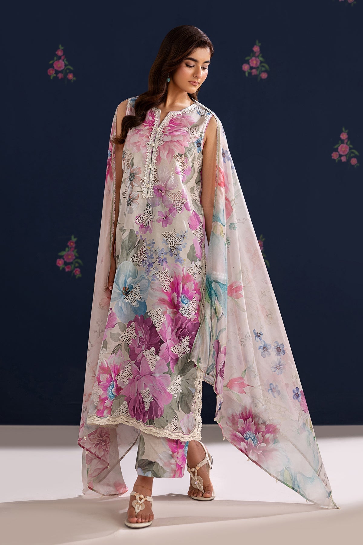 Baroque | Luxury Summer Pret | UF-4458