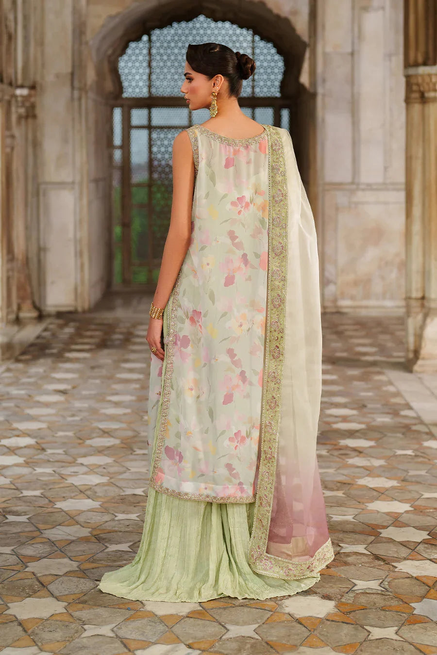 Iznik | Printed Formals ‘25 | UE-549 Printed Chiffon