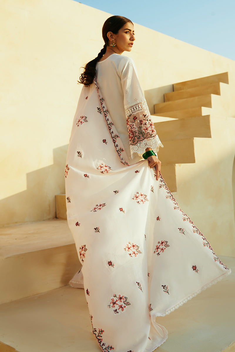 Cross Stitch | Premium Lawn 24 | PASTEL PINK