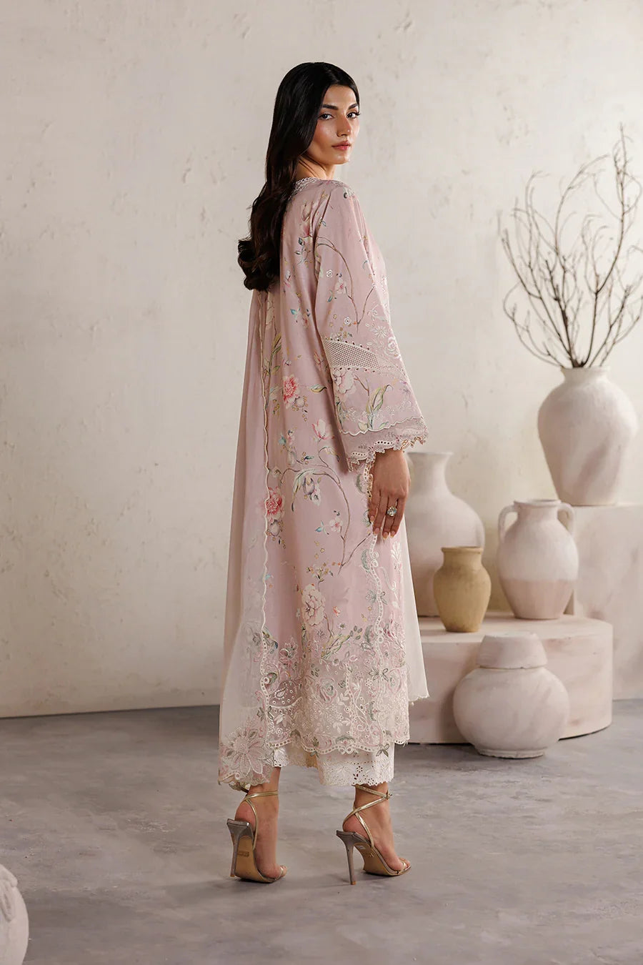 Iznik | Festive Lawn '26 | IBE-12 Embroidered Lawn