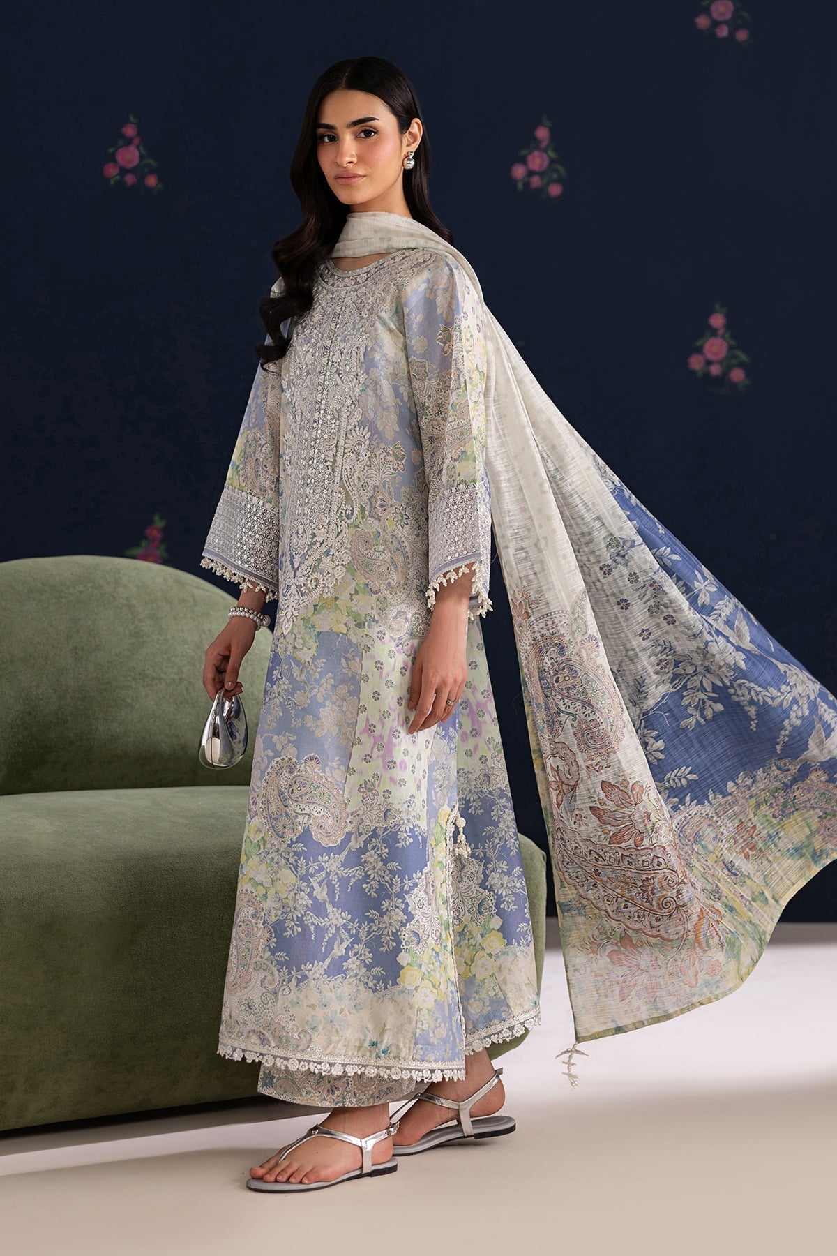 Baroque | Luxury Summer Pret | UF-4459