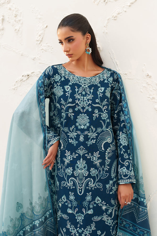 Baroque | Formals Collection | EMBROIDERED RAW SILK UF-4384
