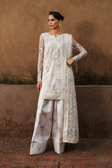 Iznik | Printed Formals ‘25 | UE-534 Embroidered Net