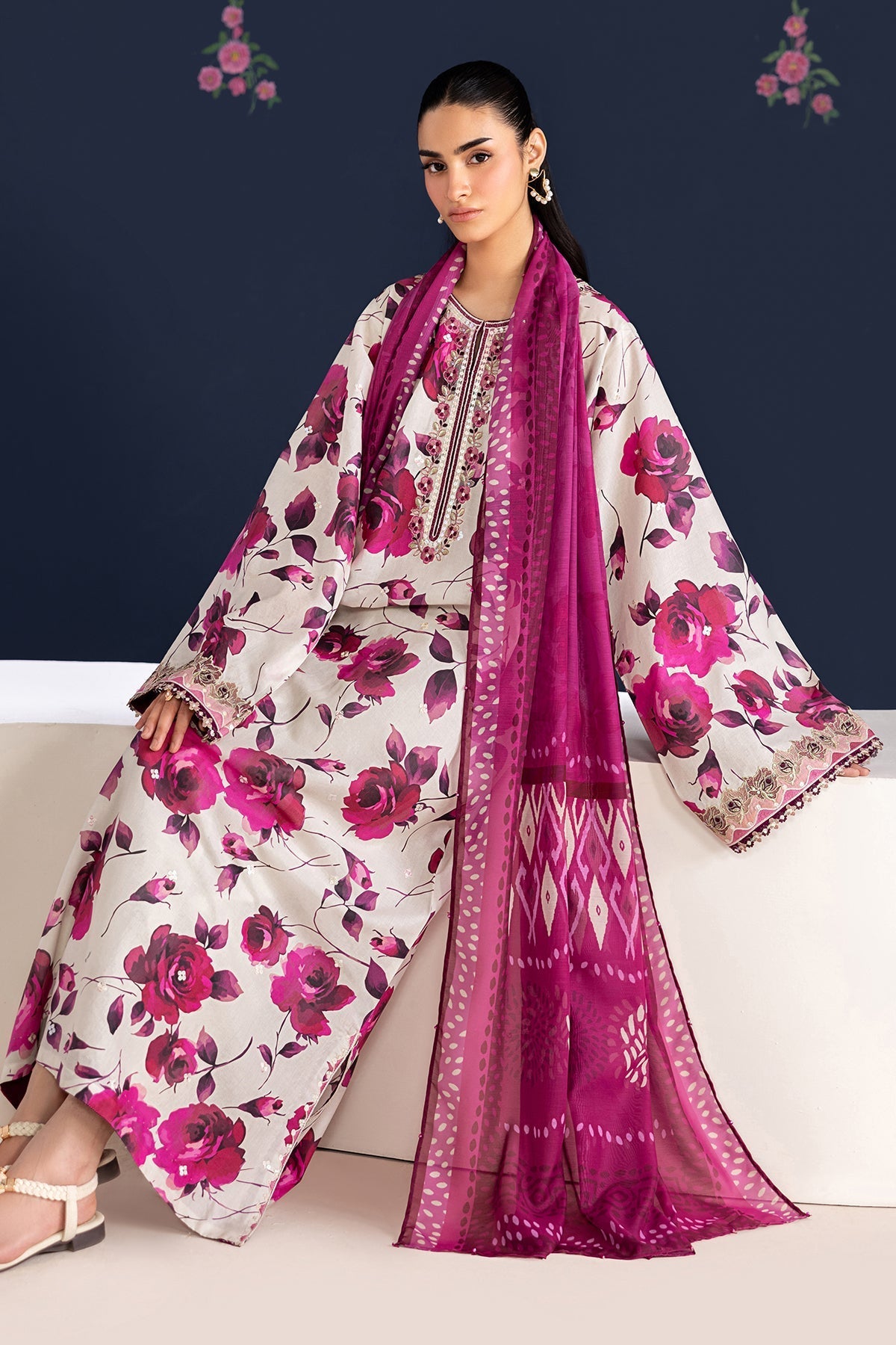 Baroque | Luxury Summer Pret | UF-4463