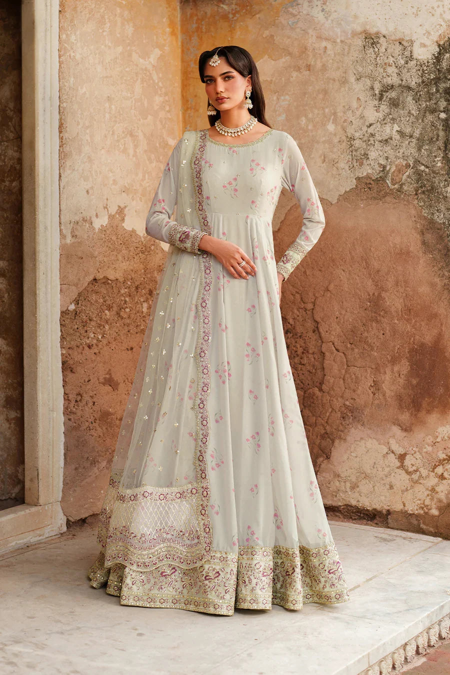 Iznik | Printed Formals ‘25 | UE-551 Printed Chiffon