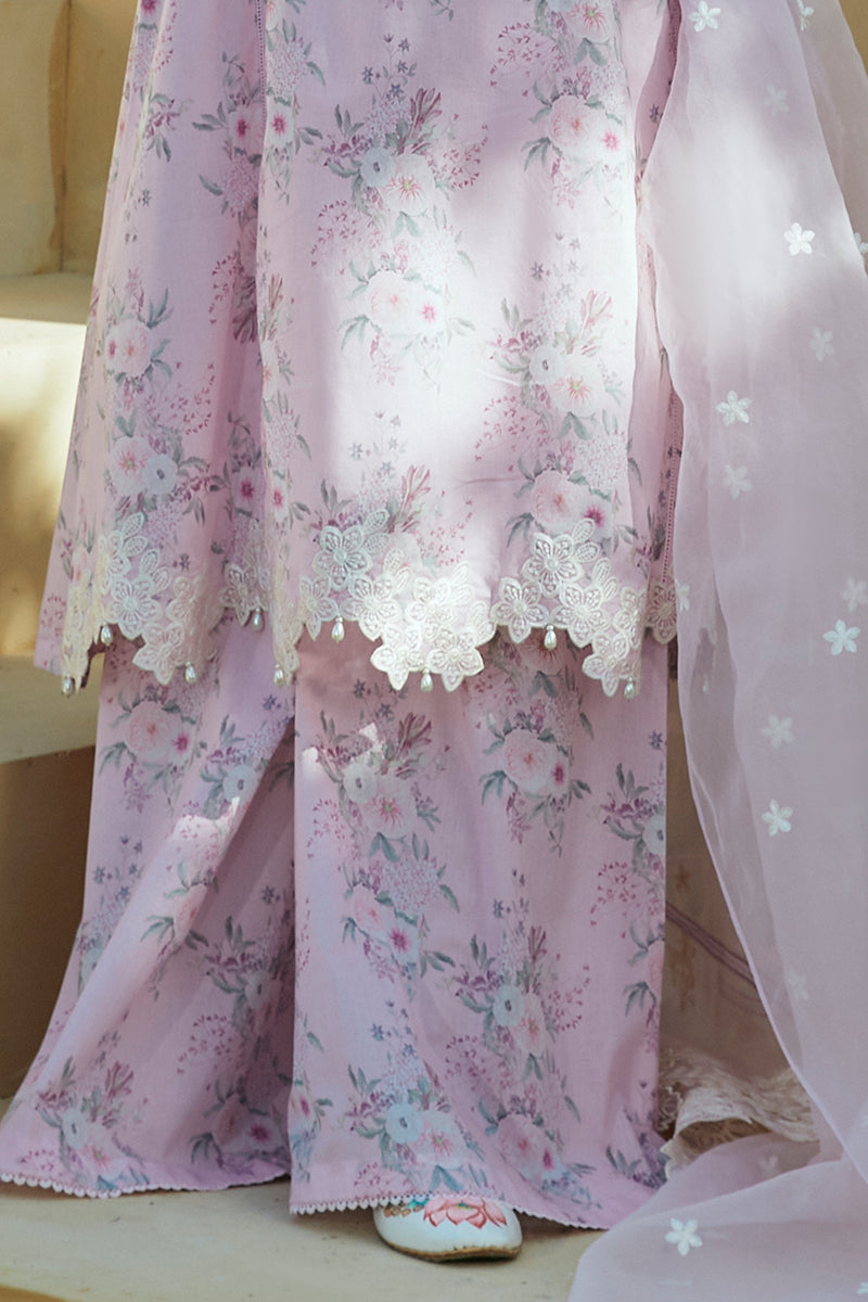 Cross Stitch | Premium Lawn 24 | SHADOW BERRY