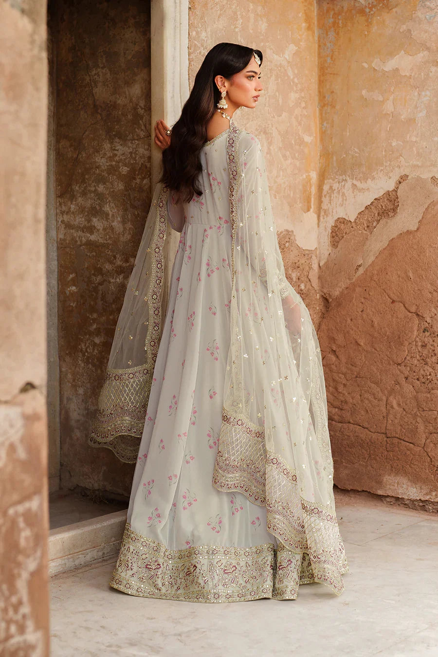 Iznik | Printed Formals ‘25 | UE-551 Printed Chiffon