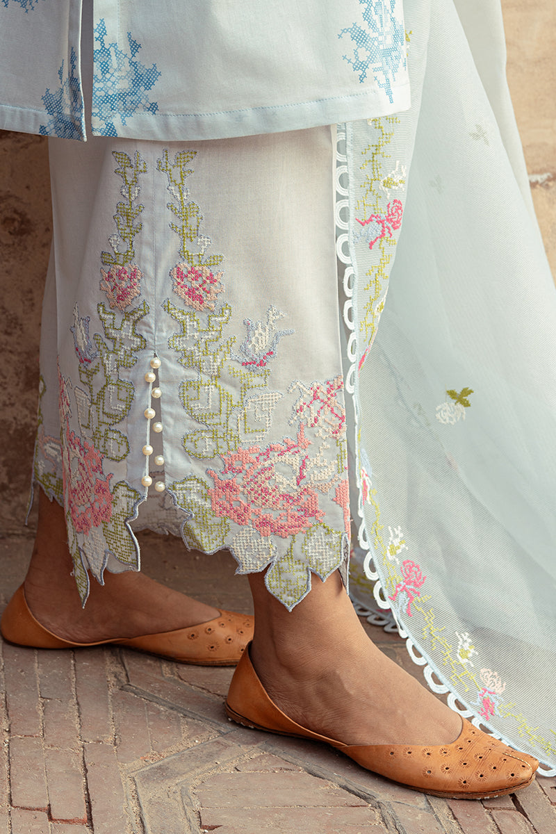 Cross Stitch | Premium Lawn 24 | DAWN MIST