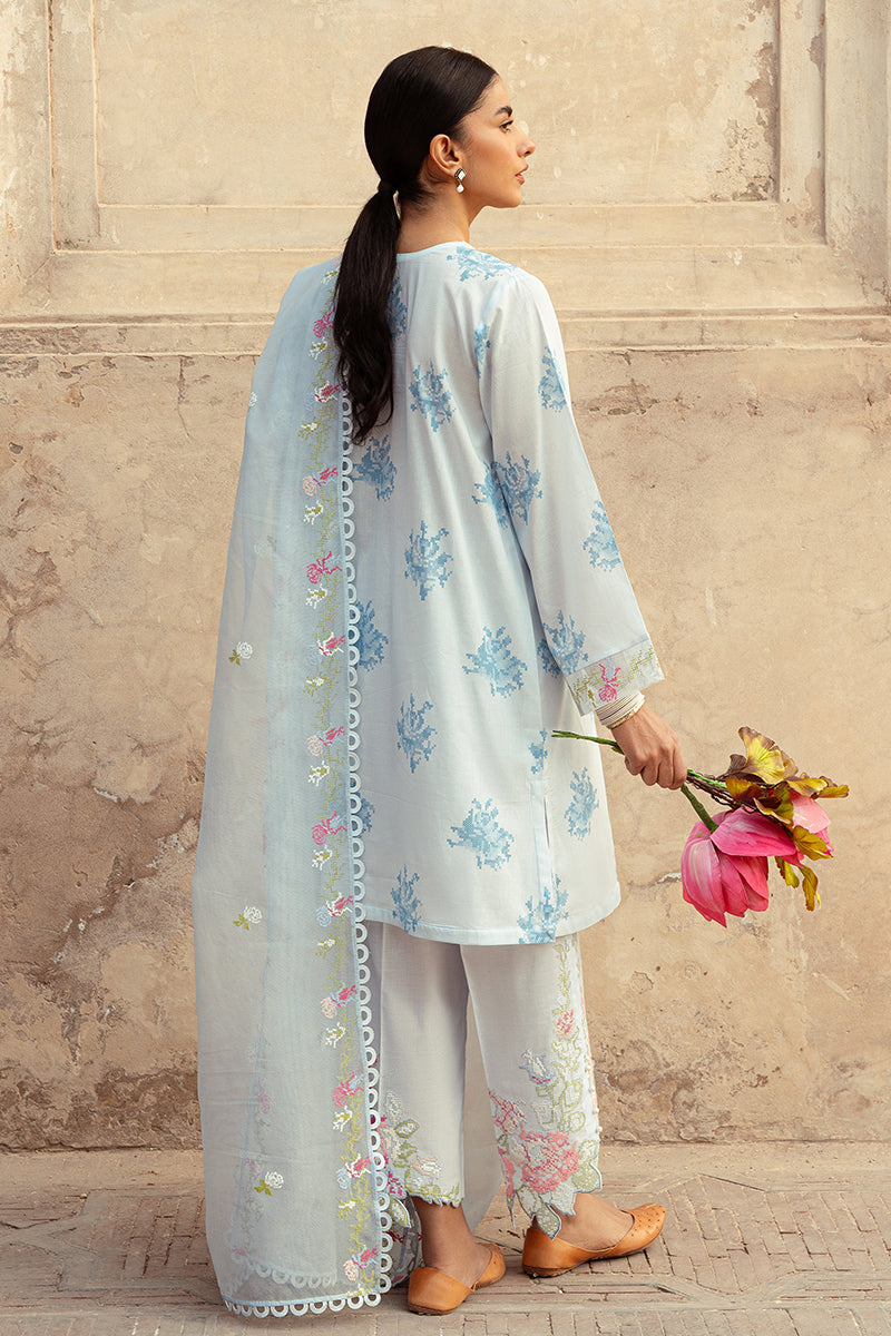 Cross Stitch | Premium Lawn 24 | DAWN MIST