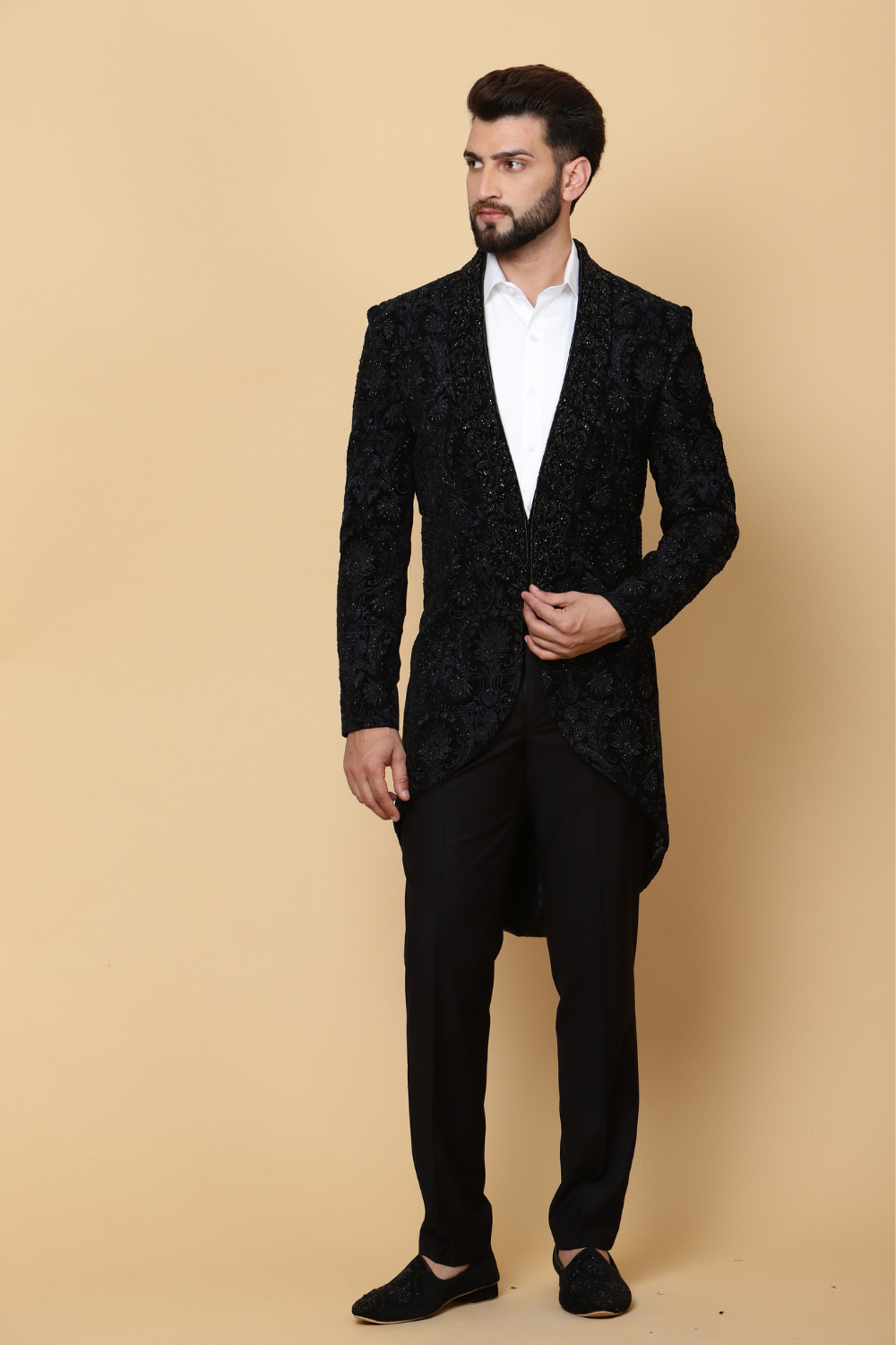 Modern Black Tuxedo