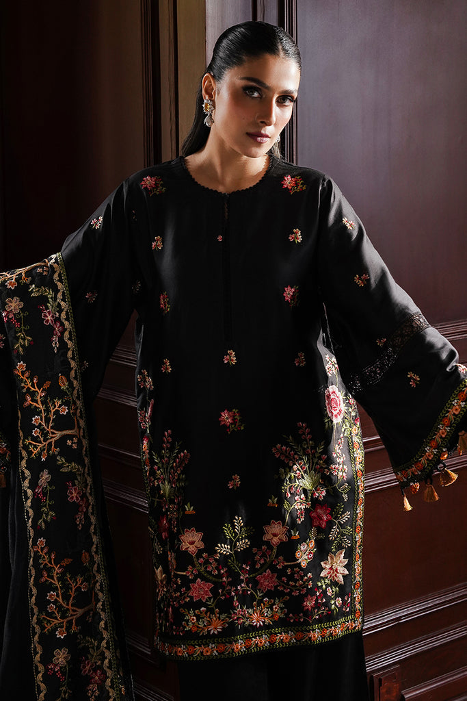 Cross Stitch | Satin De Luxe | RAVEN BLOSSOM