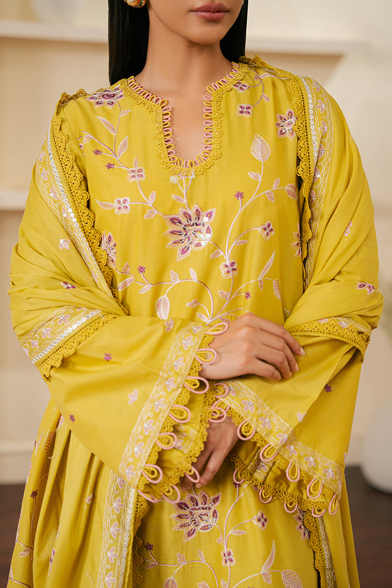 Cross Stitch | Embroidered Lawn Mahiri 24 | ORCHID MOSS