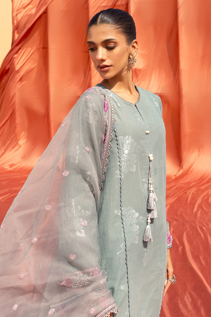 Cross Stitch | Eid Lawn 24 | SILVER SHINE