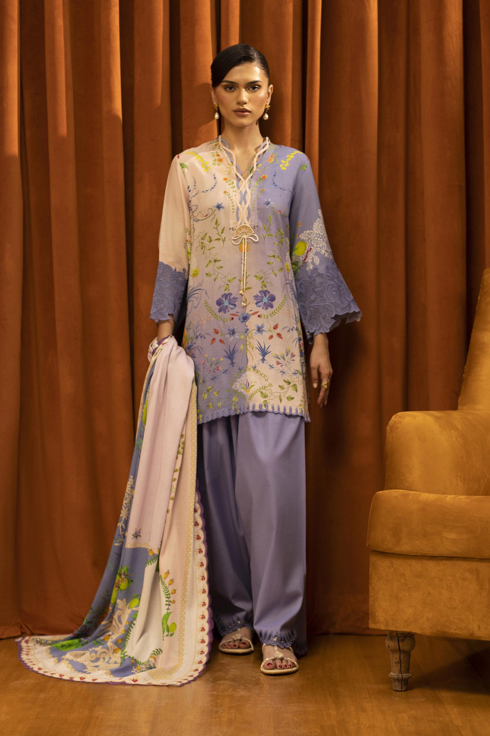 Sana Safinaz | Muzlin Winter 25 | 017B