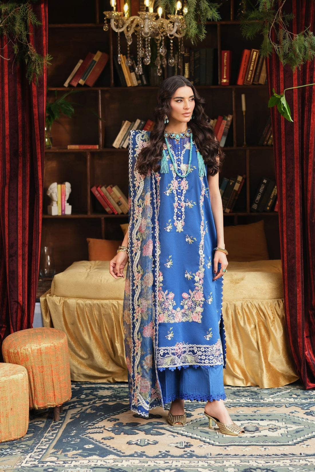 Maryam Hussain | Luxury Lawn 26 | Skye