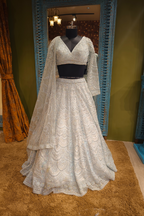 Dreamy White Embroidered Lehenga